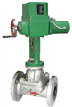 electric diaphragm adjusting valve